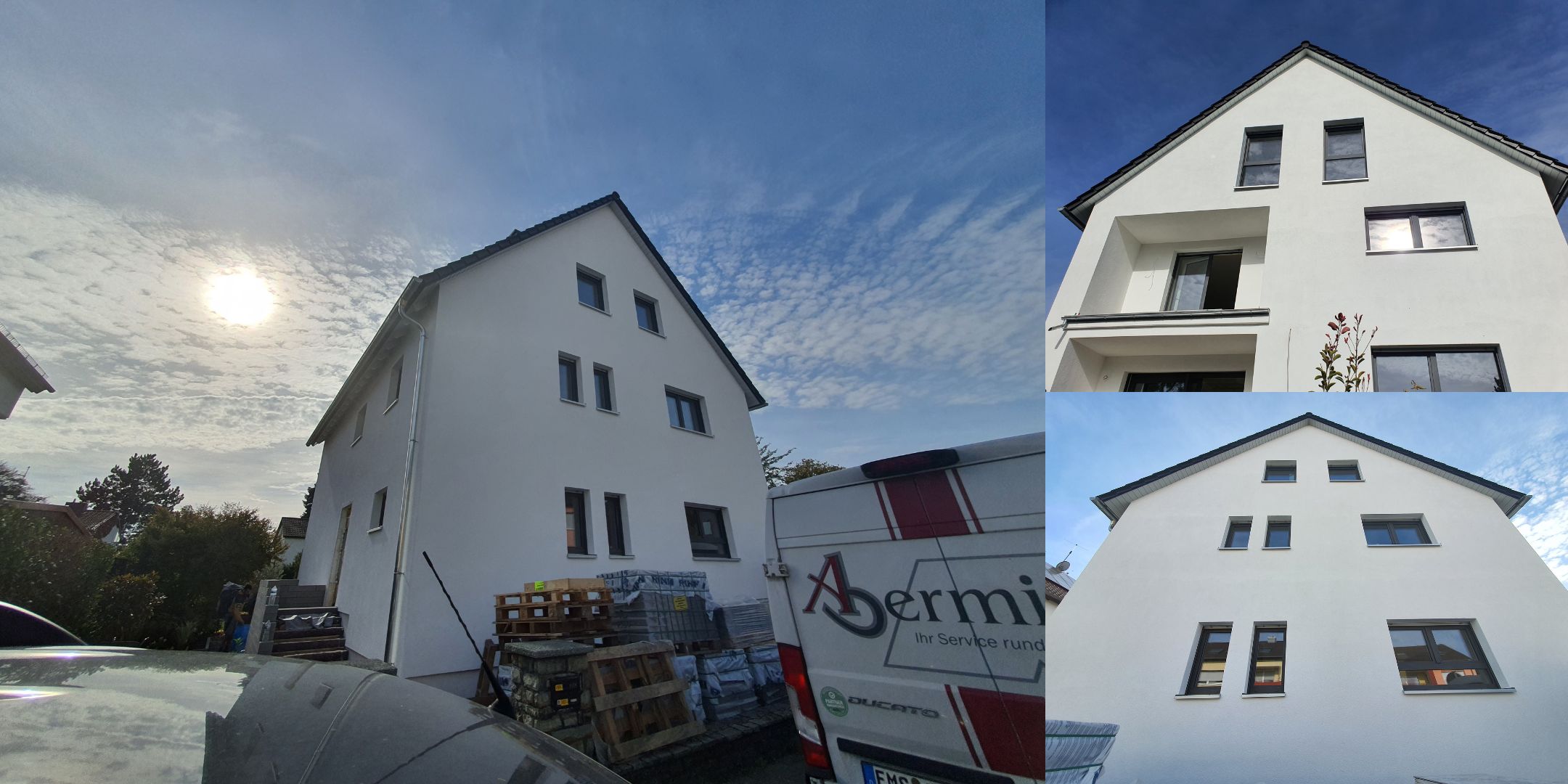 Kernsanierung Einfamilienhaus in Kelkheim — vorher und nachher